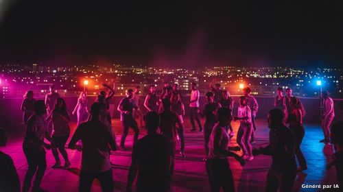 SOIRÉE DANSANTE AU ROOFTOP 
Afro Dancehall