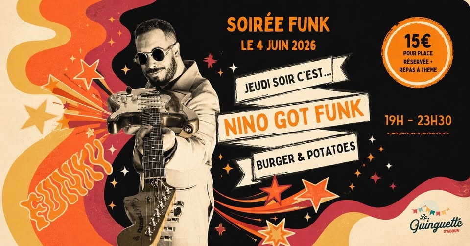 Nino Got Funk – Live Sunset Session à la Guinguette