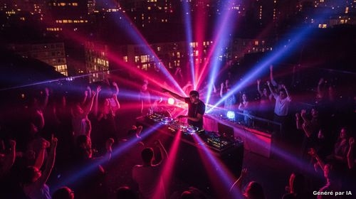 SOIRÉE DANSANTE AU ROOFTOP 
HOUSE / CLUBBING