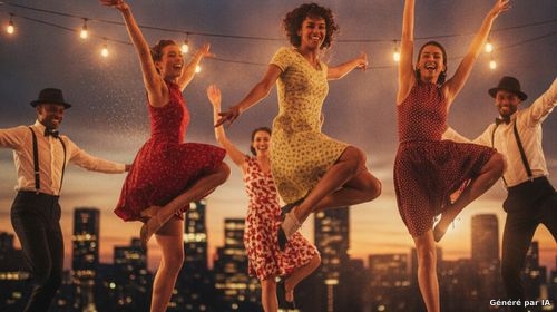 SOIRÉE DANSANTE AU ROOFTOP LINDY HOP