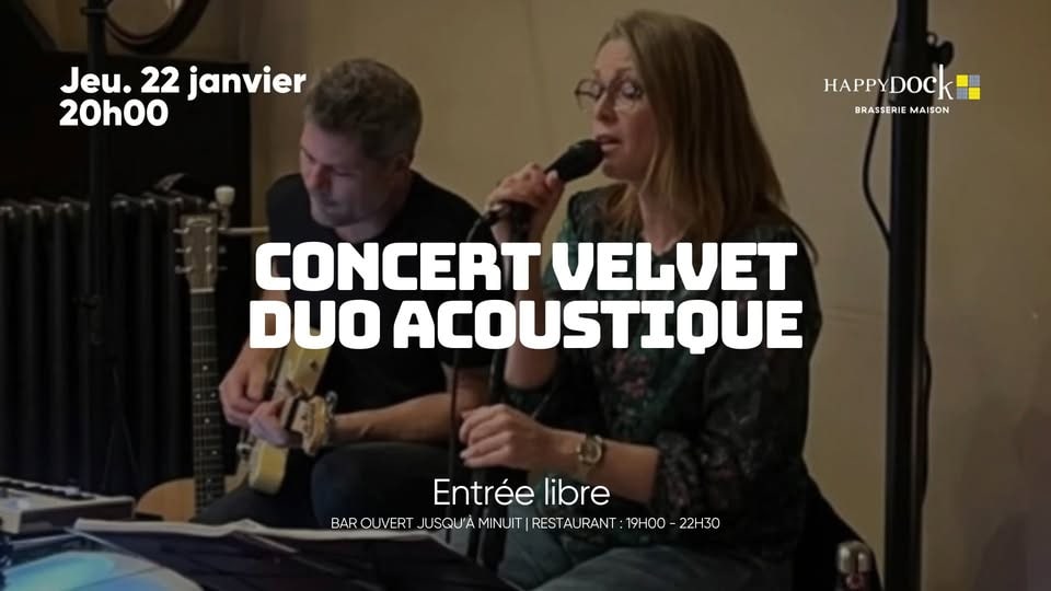 CONCERT VELVET (duo acoustique)