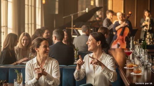 Apéro Langue des Signes Française - hors-d’œuvre autour de Besson – Sternal – Burgwinkel Trio