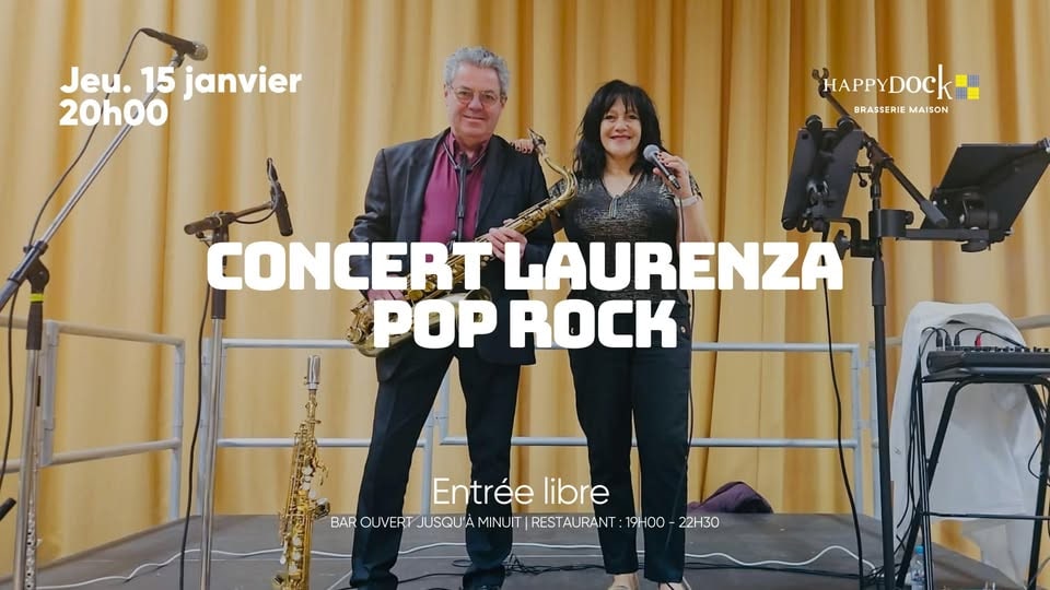 CONCERT LAURENZA (POP/ROCK)