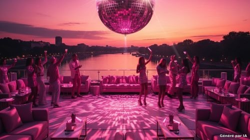 Happy dock sunset club - PINK PARTY