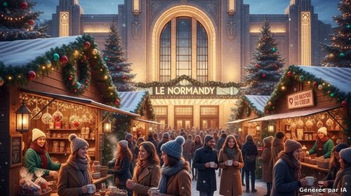 Marché de Noël au Normandy