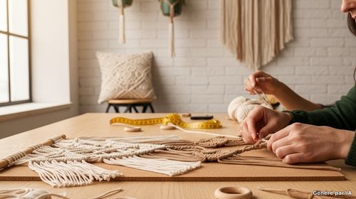 Atelier macramé au Hangar Zéro