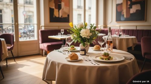 Ouvert pour le déjeuner les 5 et 6 avril