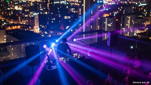 DJ SET ON THE ROOF 
 DJ Traknar