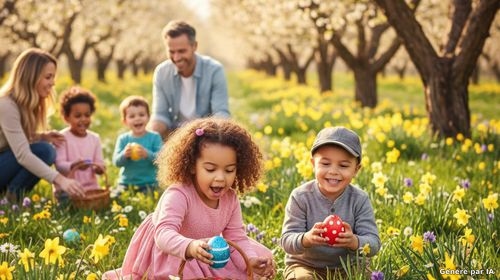 Chasse à l'oeuf gratuite