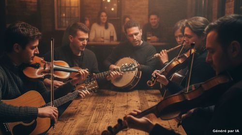Session Musique Irlandaise avec Eavesdroppers