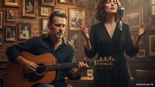 Session jazz avec «Duo Loriane et Éric » (chant jazz) au Bistrot