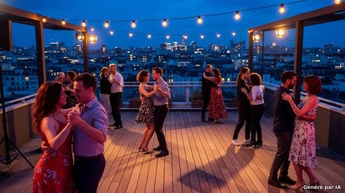 SOIRÉE DANSANTE AU ROOFTOP 
 SBKS