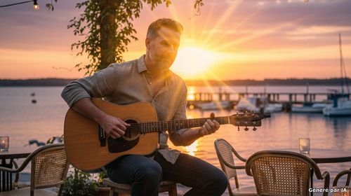 Le chouette concert de "Stevie Jag" (pop folk) au Bistrot