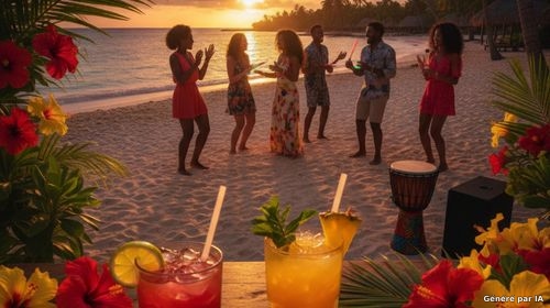 SOIRÉE ANTILLAISE À LA GUINGUETTE D'ABOUN