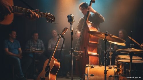 « They got me singing the blues » (jazz blues) au Bistrot