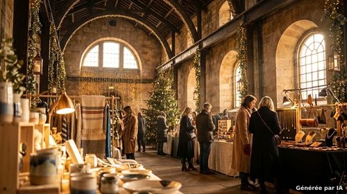 Marché de créateurs au Fort de Tourneville