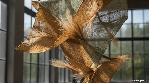 Exposition tenture : "Jute à Volo" par Pascale Fournier