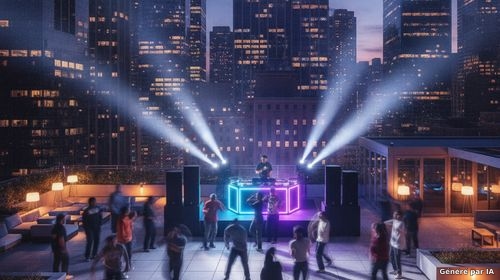 DANCE PARTY AU ROOFTOP 
HIP-HOP