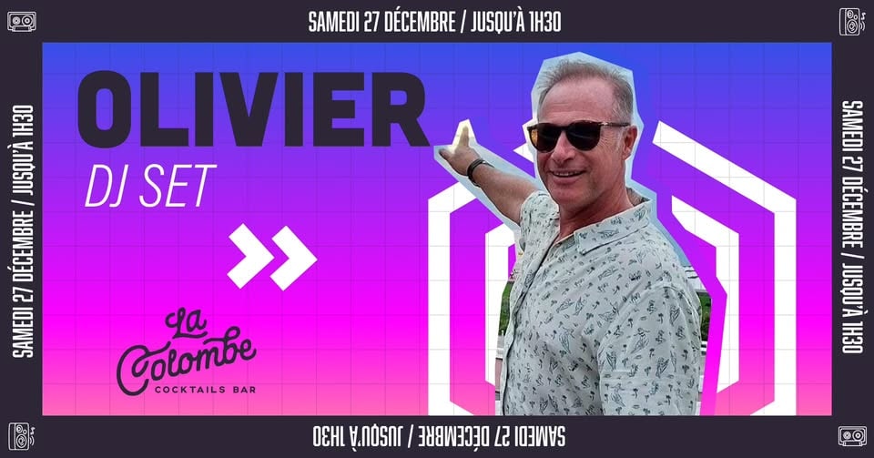 DJ set Olivier
 La Colombe Niemeyer