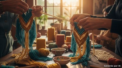 Atelier Macramé avec Le Comptoir du Macramé