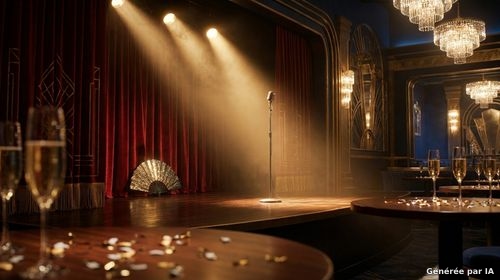 Réveillon au Bureau - Cabaret Années 20