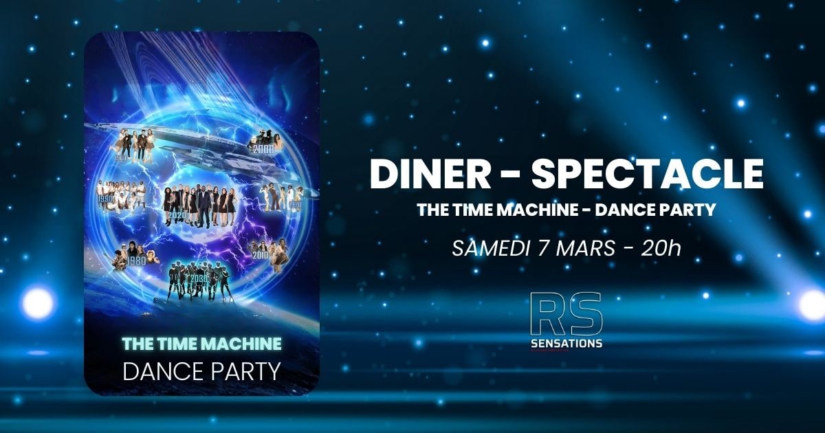 Diner Spectacle - THE TIME MACHINE DANCE PARTY