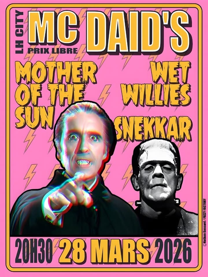 WET WILLIES x MOTHER OF THE SUN x SNEKKAR // @Mc Daid's