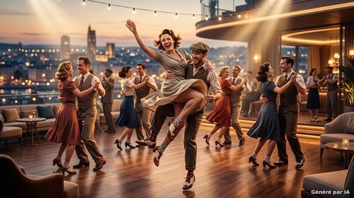 SOIRÉE DANSANTE AU ROOFTOP Lindy Hop