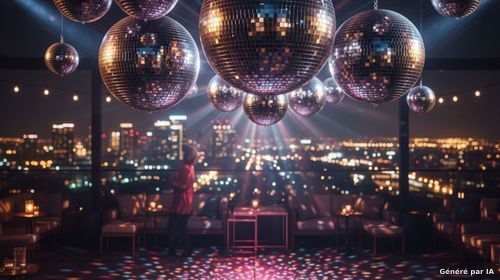 SOIRÉE DANSANTE AU ROOFTOP 
 DISCO FUNK